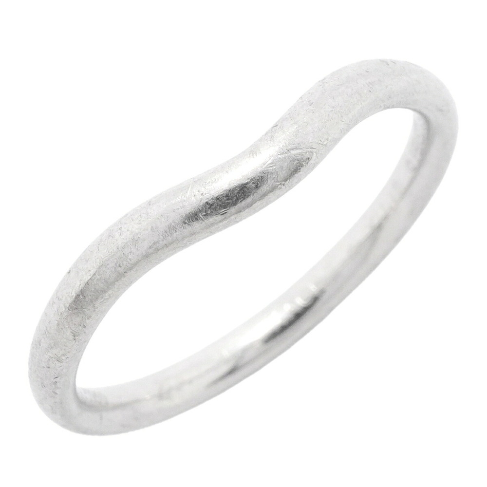 Tiffany & Co. Curved Band Ring, Pt950 Platinum, Size 14, Women's, P3482331